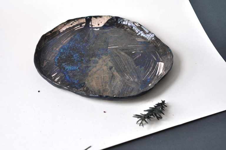 Тарелка с бортиком «Тихая бездна»