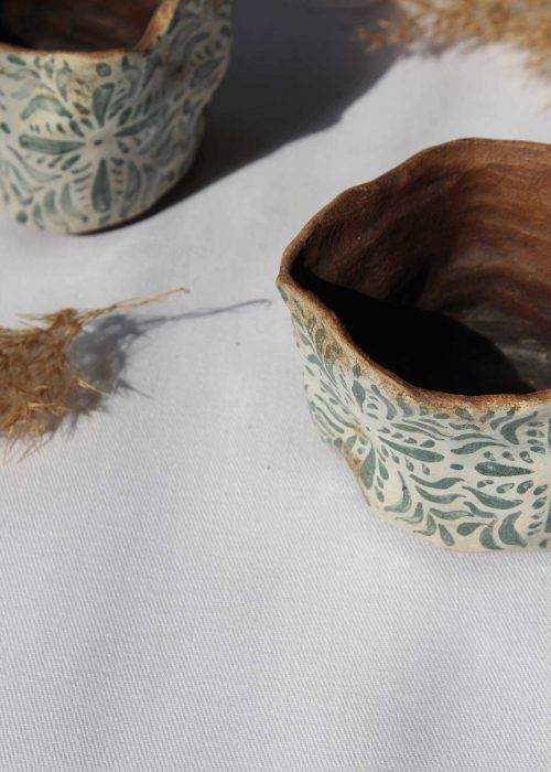 Декоративные горшки для цветов из керамики (Ручная работа)