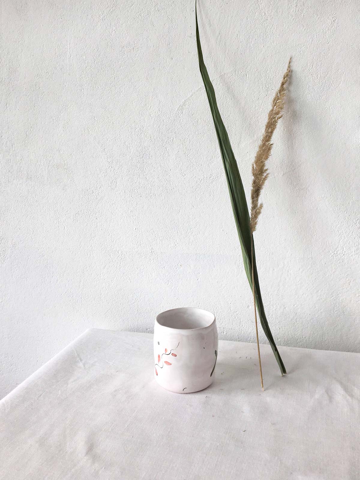 Керамический стакан - вид сбоку