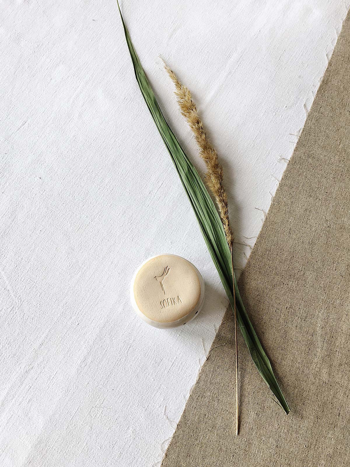 Керамический стакан - вид сзади