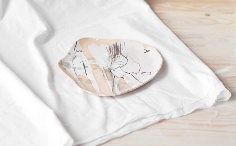 Тарелка из серии «Танец» № 3